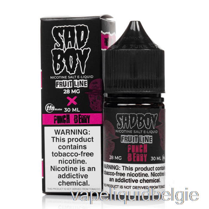 Vape Vloeibare Punch Berry - Sadboy-zouten - 30 Ml 28 Mg